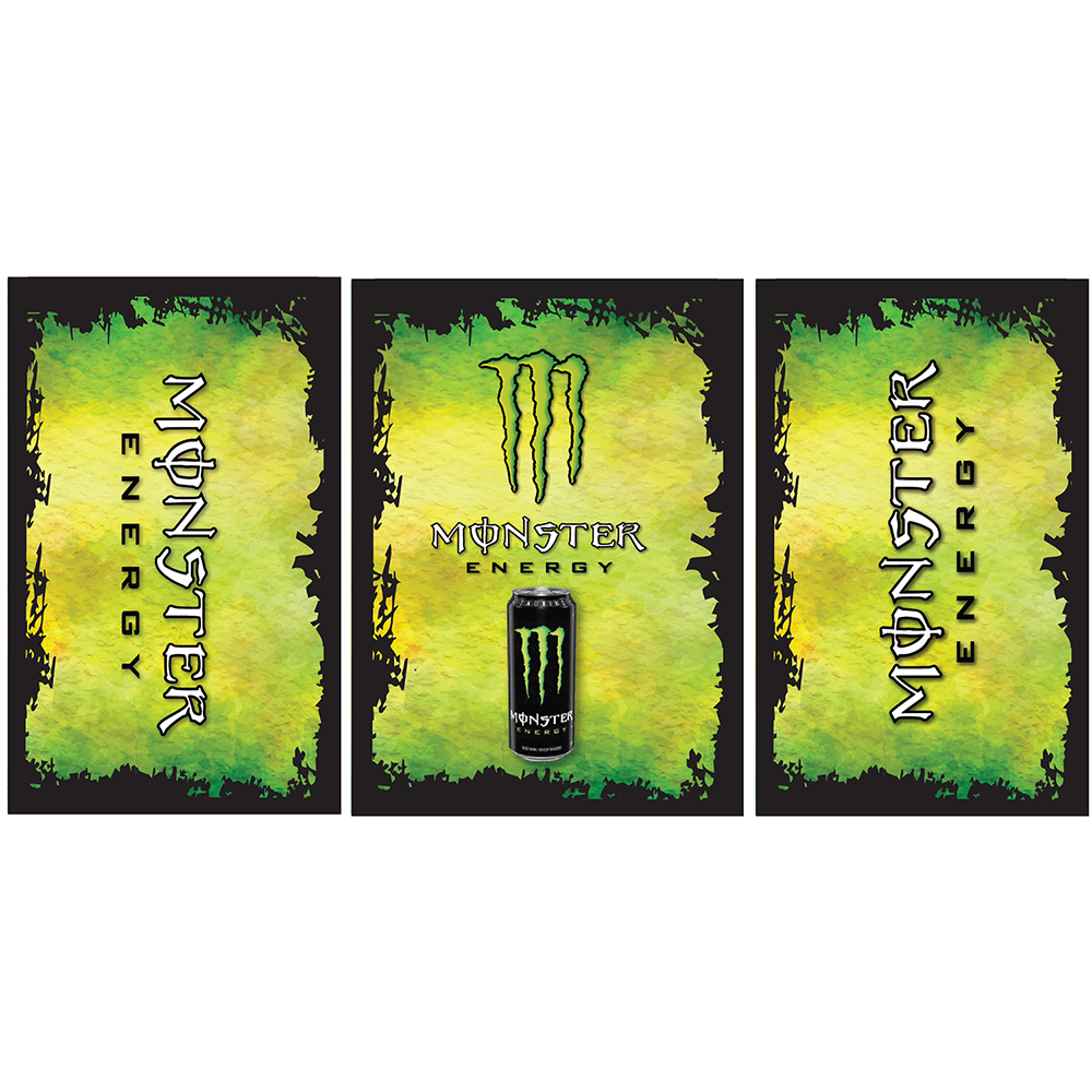 Monster Energy Fridge Custom Wrapped Fridges Canada Custom Fridge Wraps