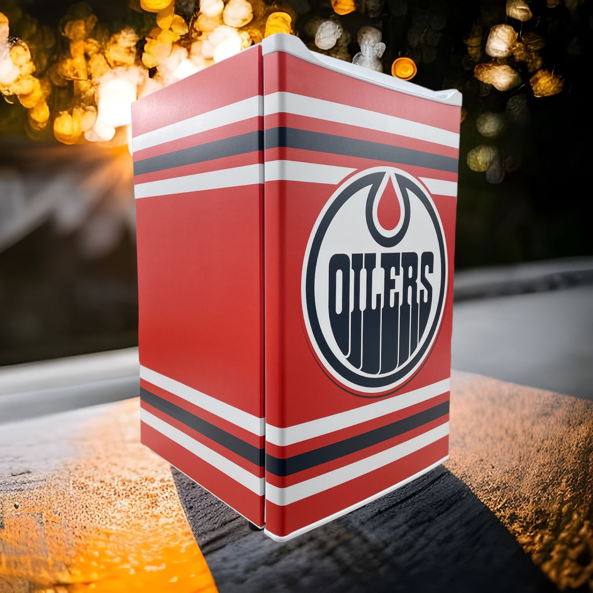 Edmonton Oilers Fridge Custom Wrapped Fridges Canada Custom Fridge