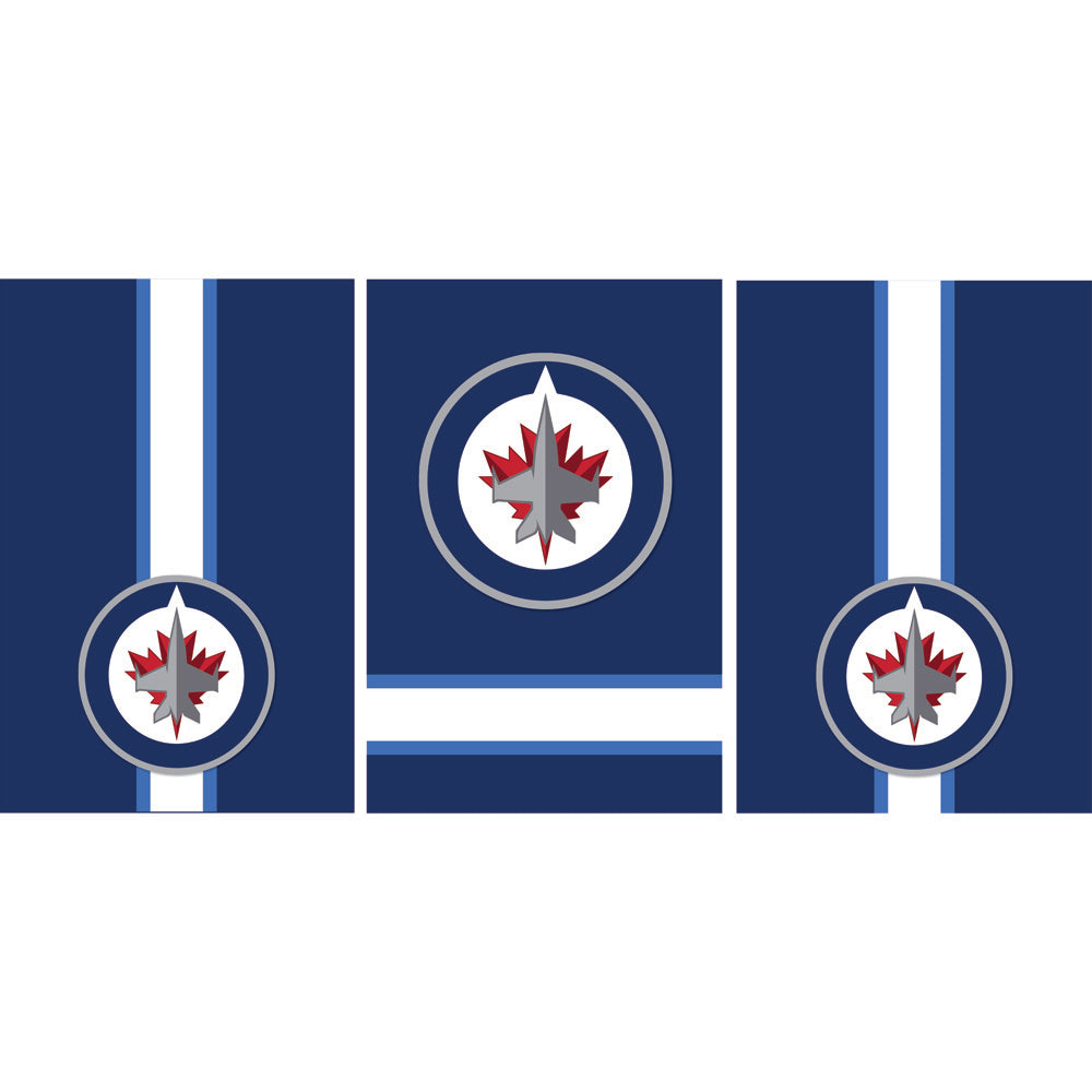 Winnipeg Jets Fridge Custom Wrapped Fridges Canada Custom Fridge Wraps
