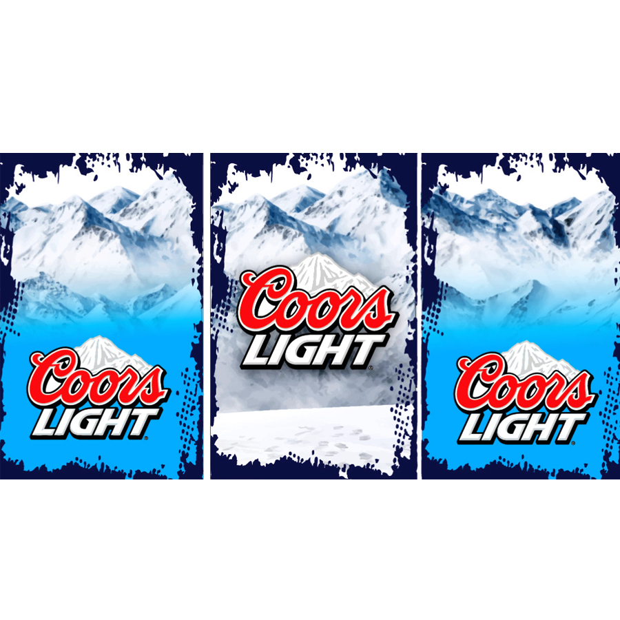 Coors Light Fridge Custom Wrapped Fridges Canada Custom Fridge Wraps