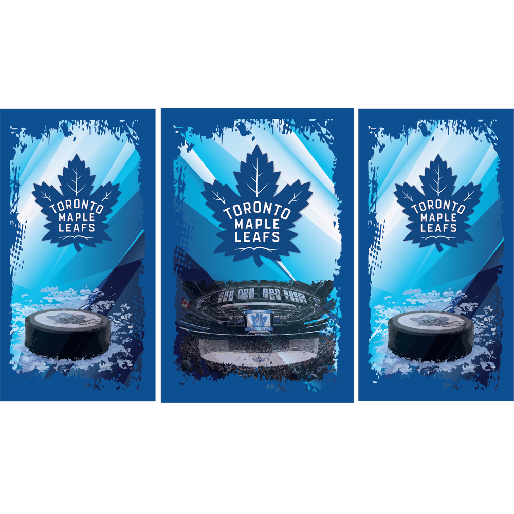 Toronto Maple Leafs Fridge Custom Wrapped Fridges Canada Custom Fridge Wraps