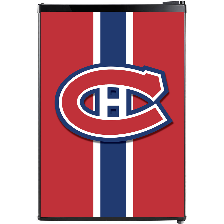 Montreal Canadiens Classic Fridge Custom Wrapped Fridges Canada