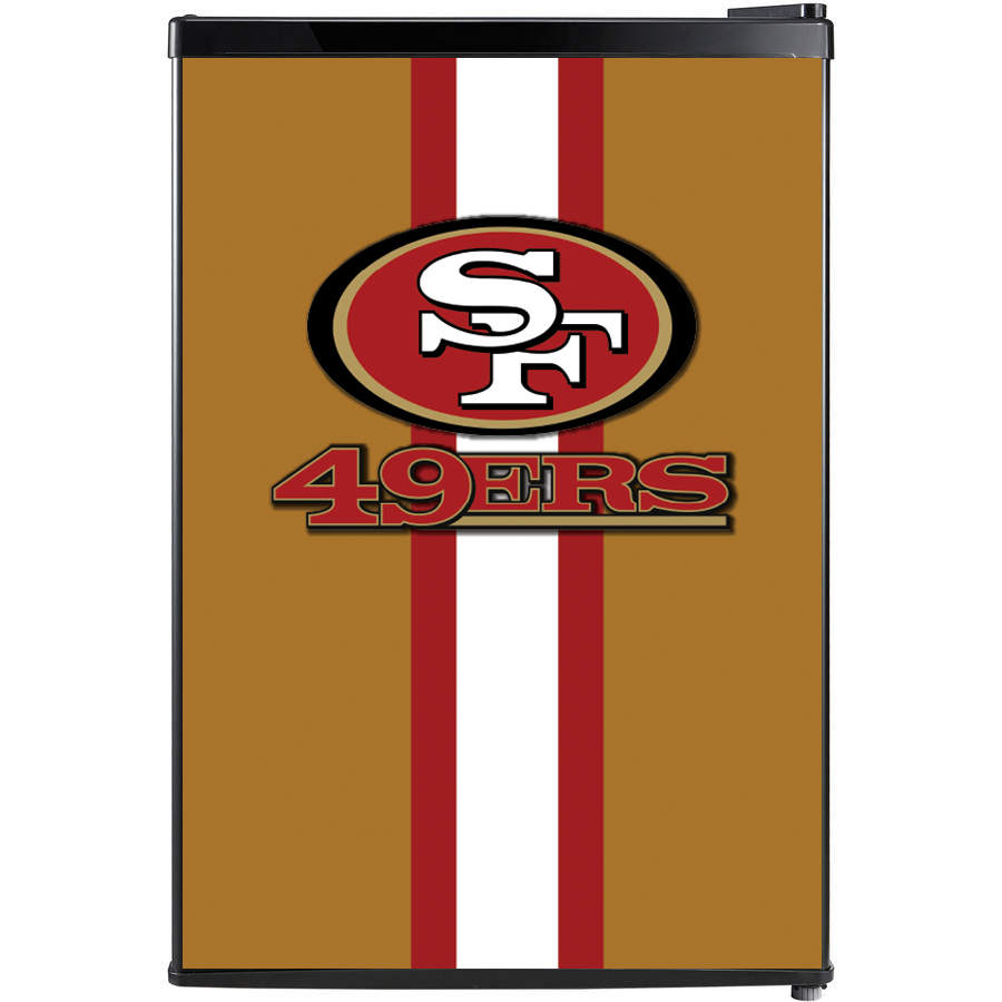 San Francisco 49ers Fridge | Custom Wrapped Fridges Canada – Custom ...