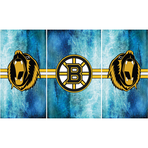 Boston Bruins Fridge, Custom Fridge Wraps