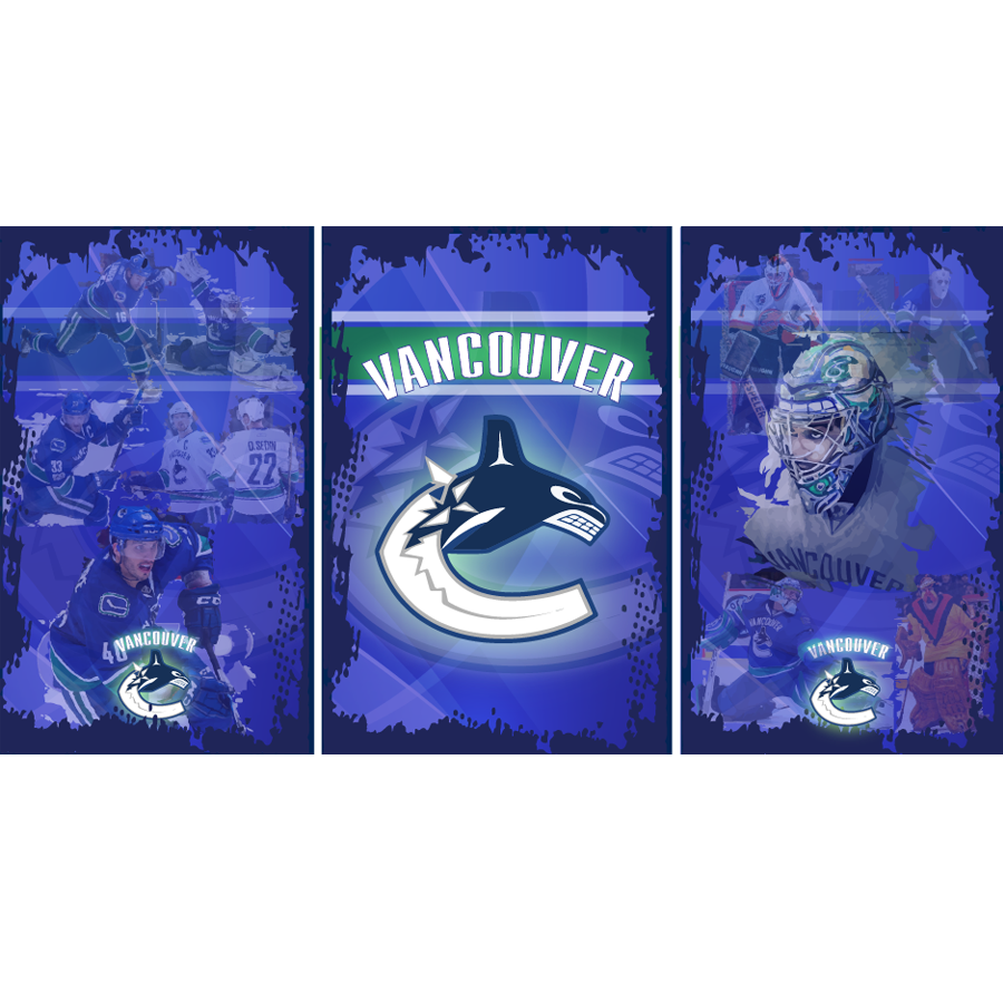 Vancouver Canucks Fridge Custom Wrapped Fridges Canada Custom